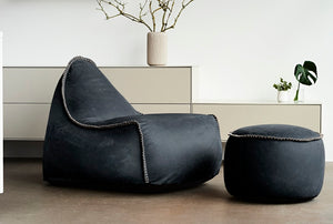 The Timeless Appeal of a Leather Beanbag